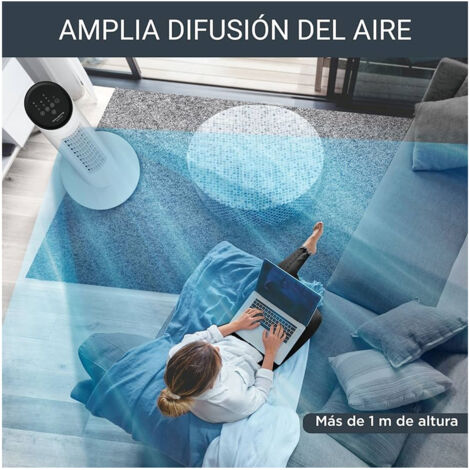 Ventilateur Colonne Bimar 80 Cm - 3 Vitesses, Minuterie, Oscillation !