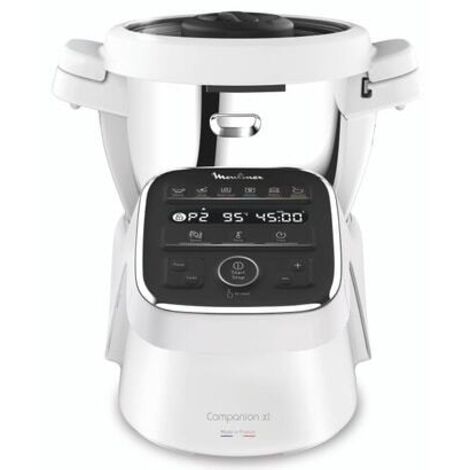 Moulinex Companion XL HF80DB10 blanc et gris robot cuiseur
