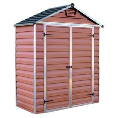 Abris de jardin 6.6m² ambre - Palram - 703225