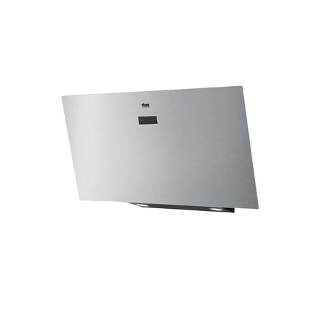 Hotte Décorative Murale 90cm - 67dB - 530m³/h - Inox/Noir - Design Moderne Et Silencieuse