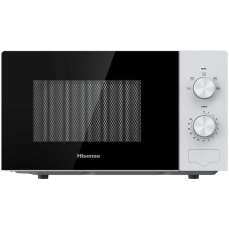 Hisense – Micro-ondes à poser 20L 1150W blanc – Puissance 700W – Minuterie mécanique 35 min – H20MOWP1