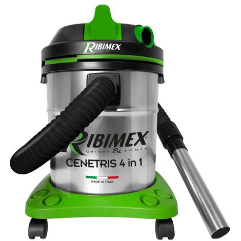 ASPIRATEUR 4 en 1 Cendres, Solides, Liquides "CENETRIS" 20L 1200W - RIBIMEX PRCEN010IT (1/2)