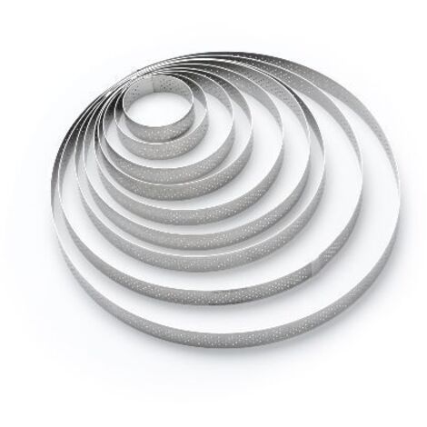 DE BUYER - CERCLE TARTE D24.5 PERFORE BORD DROITIN