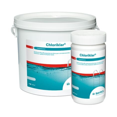 Chlore pastille BAYROL Chloriklar - 5kg