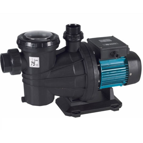 Espa – Pompe pour piscine 18 m³/h – 1 CV triphasé – Auto-amorçante jusqu'à 4m – Préfiltre grande capacité – Corps polypropylène renforcé