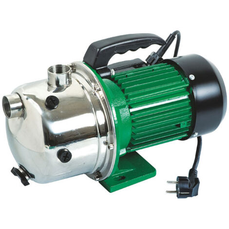 Ribiland – Pompe à eau de surface 970 W – Pression 4 bars – Débit 33 L/min – Hauteur d'aspiration 7 m – Corps en fonte d'aluminium - PRGJET101I