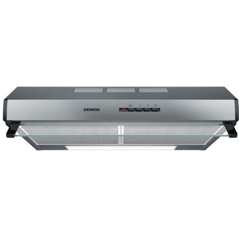 Hotte classique 60cm 350m³/h inox - Siemens - lu63lcc50