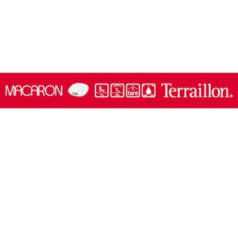 Balance de cuisine electronique 5kg - 1g meringue - Terraillon - 12630 (1/5)
