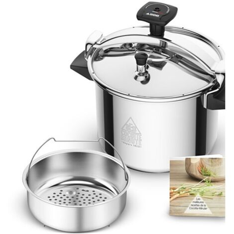 Seb Authentique Eco-Design Cocotte-minute Inox 9 litres