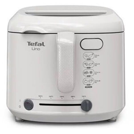 Tefal – Friteuse électrique 1,8 L – Capacité 1 kg – Puissance 1470 W – Hublot de contrôle et thermostat réglable – Poids 2,25 kg - FF203B10