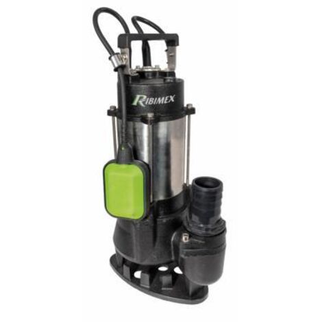 Ribimex – Pompe immergée vortex 750W – Débit 23 m³/h – Hauteur de refoulement 10,5 m – Pour eaux vannes – PRPVC752V