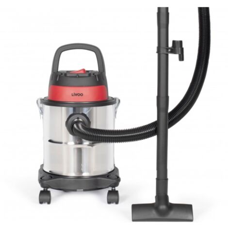 Aspirateur cuve eau et poussière 12L 1000W – Dépression 16 kPa – Puissance sonore 85 dB – DOH140 – Livoo (1/5)