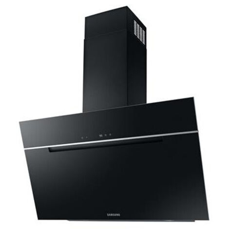 Samsung – NK36C7070WB – Hotte décorative murale inclinée 90cm – Aspiration 752 m³/h – Classe B – Silencieuse 55 dBA – Filtre à graisse aluminium