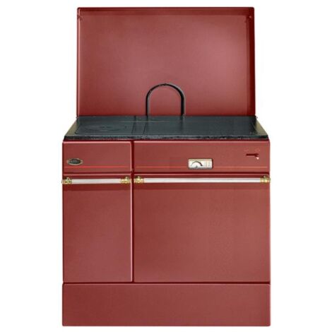 Godin – Cuisinière à bois 10,5 kW – Rendement 76,36 % – Taille des bûches 50 cm – Hauteur 85 cm – Profondeur 67,9 cm – 240163CARMIN