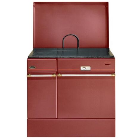 240162000155-Cuisinière bois Arpège 75cm 10kW buches 50cm CARMIN GODIN - 240162CARMIN
