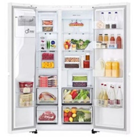 GSLC40SWPE-LG frigo américain Pose libre 638L clE Blanc NoFrost 179cm