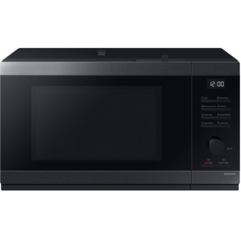 Samsung – Micro-ondes gril 32L 900W inox noir – 1500W gril – Dimensions 30x52x42cm – 8 programmes de cuisson – Cavité céramique antibactérienne