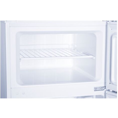 Réfrigérateur combiné 206l 54.5cm statique silver - Amica - AF7206S
