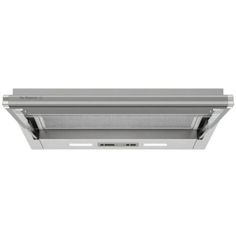 Hotte télescopique 60cm 425m3/h inox - De Dietrich - DHT3622X (1/4)