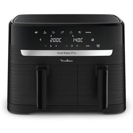 Friteuse à air Moulinex Easy Fry Dual EZ901N 8,3 L Noir