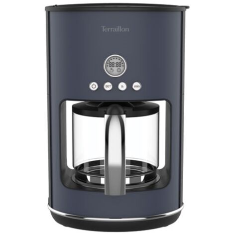 Cafetière Filtre Electrique inox Programmable à 1,5L (12 tasses Cafetière Filtre Electrique inox Programmable à 1,5L (12 tasses