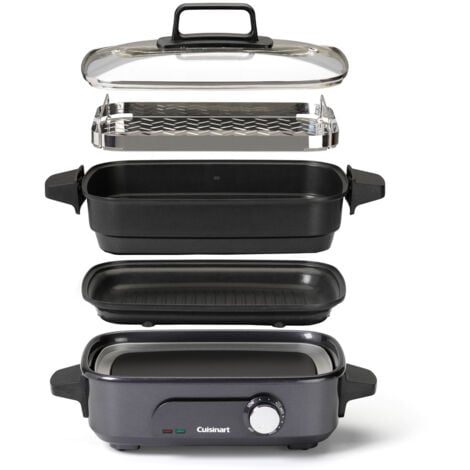 Multicuiseur 4.7l 1400w noir - Cuisinart - GRMC3E