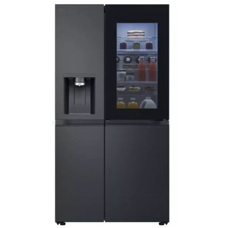 LG – Réfrigérateur américain 628L – 407L réfrigérateur, 221L congélateur – No Frost, 35dB – InstaView Door-in-Door – GSXE90EVDD