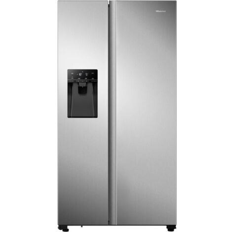 Hisense – Réfrigérateur américain 91.5cm 566l froid ventilé – MultiAirFlow – 5 capteurs de température – Classe E – 39dB – Congélateur gauche 190l