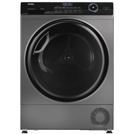 Haier – Sèche-linge à condensation 10kg 60cm – Pompe à chaleur – 12 programmes dont I-Refresh – Niveau sonore 66dB – HD100A2959REFR