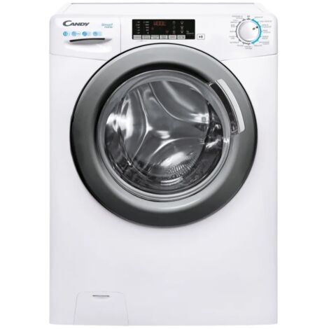 Candy – Lave-linge frontal 13kg 1400 tours/min – Classe A – Silencieux 51 dBa – Technologie Active Motion pour lavage efficace (1/5)