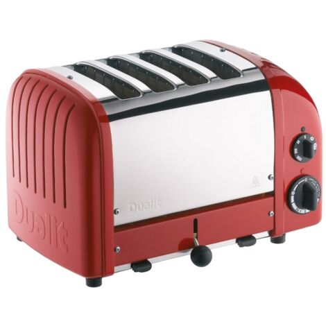 Grille-pains 4 fentes rouge - Dualit - 47031 (1/4)