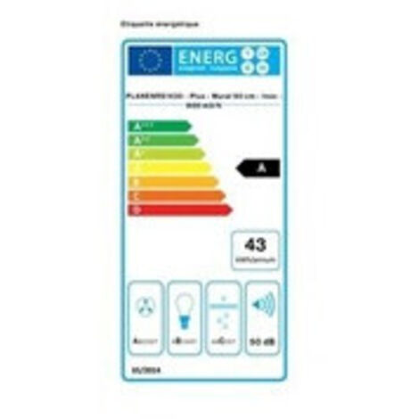 Hotte décorative murale 90cm 800m3/h inox - Falmec - PLANENRS1430 (1/5)