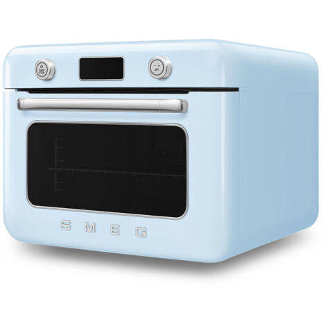 Mini Four SMEG COF01BLEU, Bleu, Neuf, Design Rétro, Petit électroménager