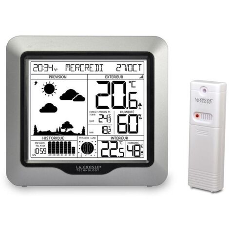 Station météo LA CROSSE TECHNOLOGY WS6823-SIL