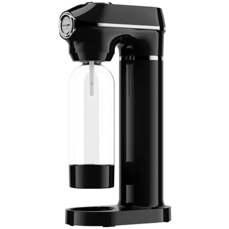Machine à gazéifier noire + 2 bouteilles - Naturamix - aquabella noir