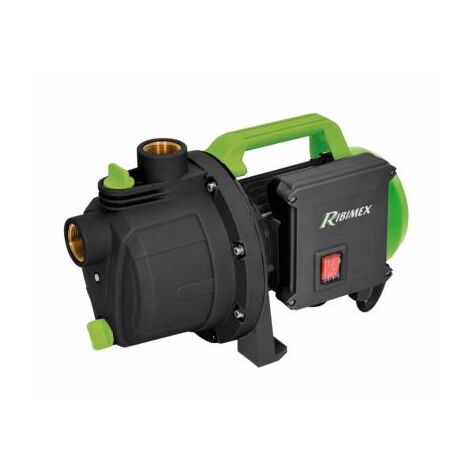 Ribimex – Pompe de surface auto-amorçante 600W – Pression max 3 bars – Hauteur d'aspiration 7m – Corps en fonte d'aluminium (1/5)
