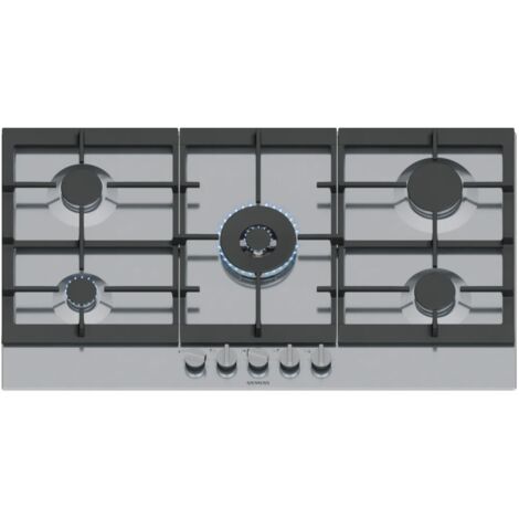 Table de cuisson gaz 90cm 5 feux 12500w - Siemens - EC9A5RI90