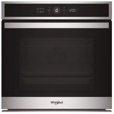 Whirlpool – Four encastrable multifonction 73L 60cm pyrolyse inox – Chaleur pulsée pour cuisson simultanée – Classe A+ – WCI4IS83PM1XAF