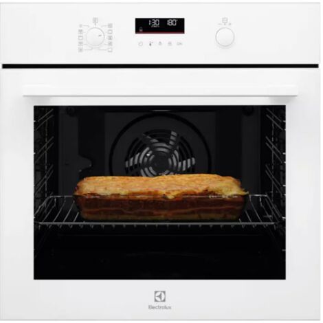 Electrolux – Four traditionnel multifonction 72L 60cm pyrolyse – Chaleur tournante pulsée – Classe énergétique A++ – EOF6P46V1 (1/4)