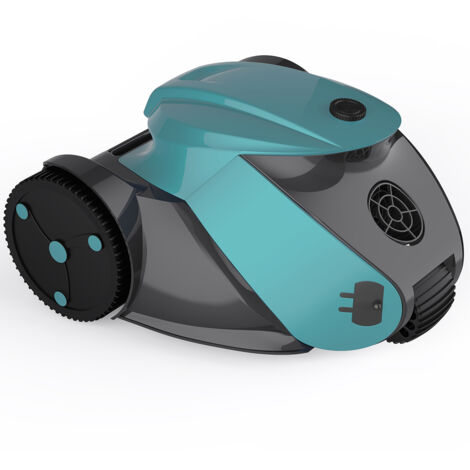 Robot nettoyeur de piscine sans fil jusqu'à 10 x 6 m – Nettoyage fond, parois, ligne d'eau – 3 moteurs – Filtration 120 microns – PSL2000007 – Poolstyle (1/5)