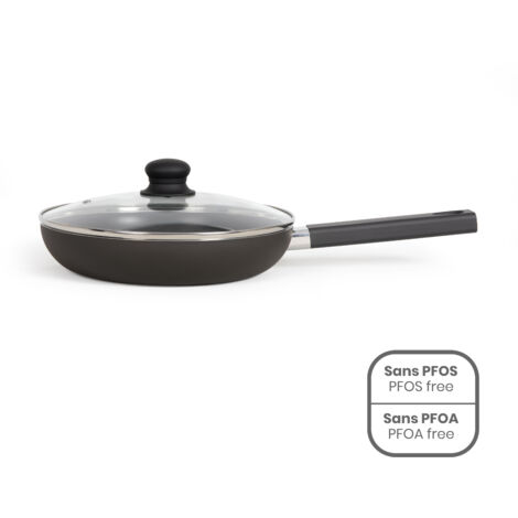 Sauteuse anti-adhésive 26cm + couvercle - Livoo - MEP153N (1/4)