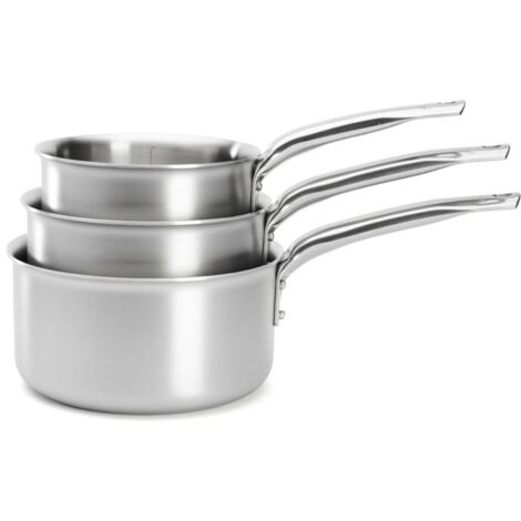 Série de 3 casseroles inox 16/18/20cm - De Buyer - 3601.03
