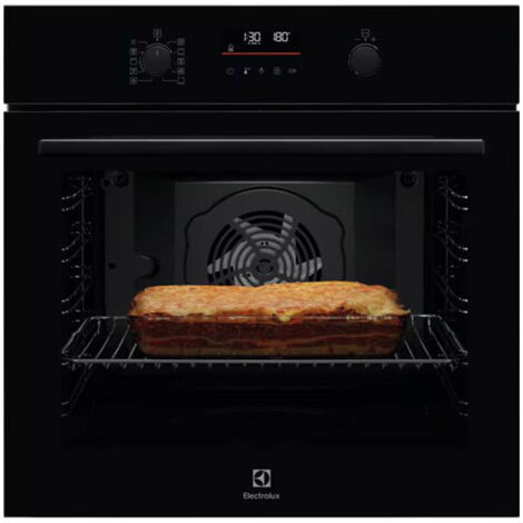 Electrolux – Four traditionnel encastrable 72L – Nettoyage pyrolytique – Chaleur tournante – 9 modes de cuisson – Interface EXPlore LCD