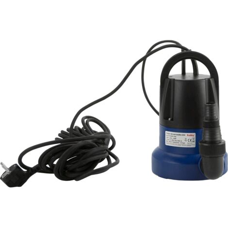Robby – Pompe de transfert 400W 7000l/h pour eaux claires – Aspiration jusqu’à 1mm – Immersion 7m – Sonde de détection automatique – VP400WS
