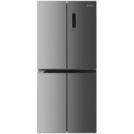 Indesit – Réfrigérateur multi-portes 421 L – 271 L réfrigérateur, 150 L congélateur – Technologie Total No Frost – Pose libre – Dégivrage automatique - INGF6421XP4E