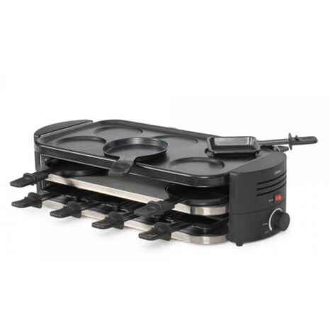 Appareil à raclette 8 personnes 1600w noir - Livoo - DOC337 (1/3)