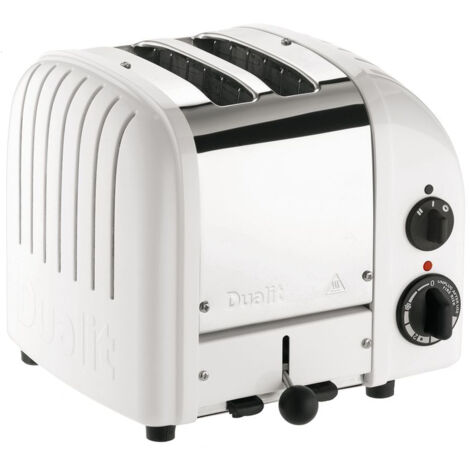 Grille-pain 2 fentes 1200w blanc - Dualit - 27033 (1/5)