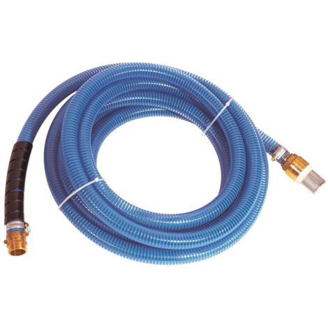Kit d'aspiration - Kit "PRO" - 7 mètres - Tuyau diamètre 25 - Raccord laiton Ø 1"