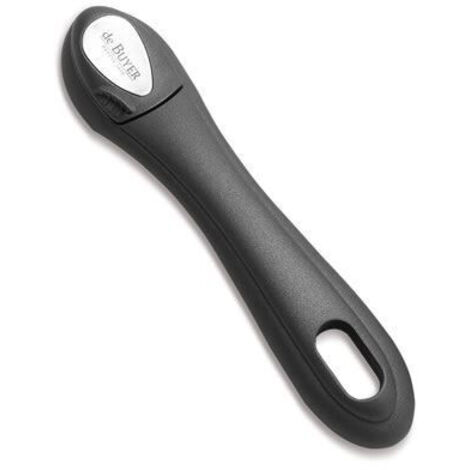 De Buyer 8359.00 Queue Amovible Bakelite 'Toucher Velours' Noire, Noir (1/2)