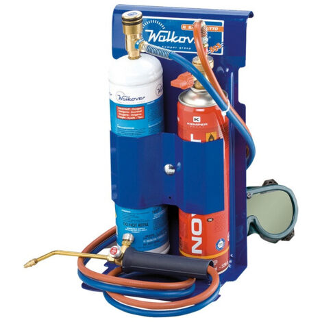 Poste bigaz Oxykit 3100° avec chalumeau, gaz et lunettes Kemper